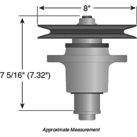 Stens Spindle Assembly For Exmark 103-8323 103-3206 285-732 285-732